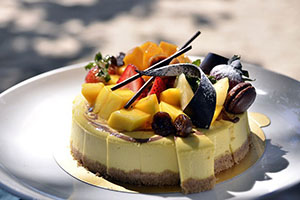 One of our cheesecakes.